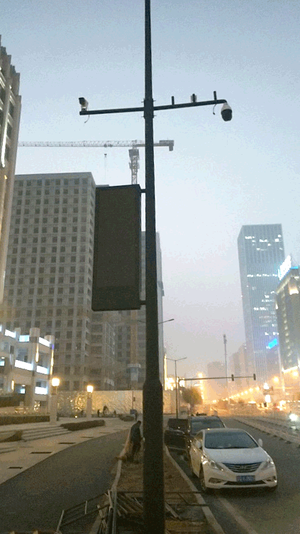 北京丰台区市政主干道直流智慧灯杆项目